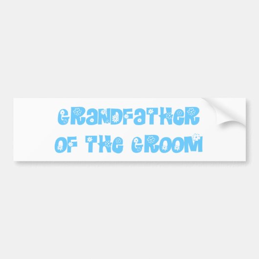 Großvater Autoaufkleber (Vorne)