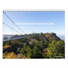 Großvater-Bergpark Kalender
