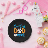 Großvater | Bester Hund-Vater je Pappteller (Party)