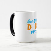 Großvater | Bester Hund-Vater je Verwandlungstasse (Vorderseite Links)