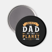 Großvater | Bester Vater des Planeten Magnet (Vorderseite/Rückseite)