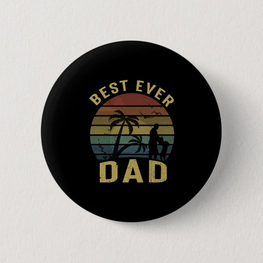 Großvater | Bester Vater je Button (Vorderseite)