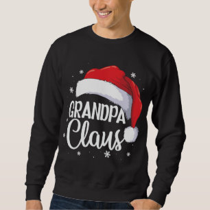 Großvater Claus Weihnachtsfamilie Matching Pajama Sweatshirt
