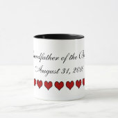 Großvater der Braut | Hochzeit Tasse (Zentrum)