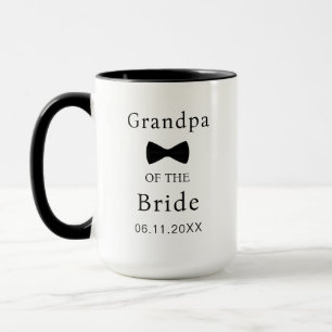 Großvater der Braut Vielen Dank für Ihre Hochzeit  Tasse