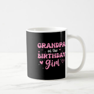 Großvater der Geburtstagspinsel-Mädchen-Matching-F Kaffeetasse