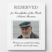 Großvater der Gedenkstätte für die Braut Fotoplatte (Vorderseite)