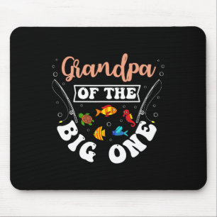 Großvater der großen Geburtstagsparty der Fischere Mousepad