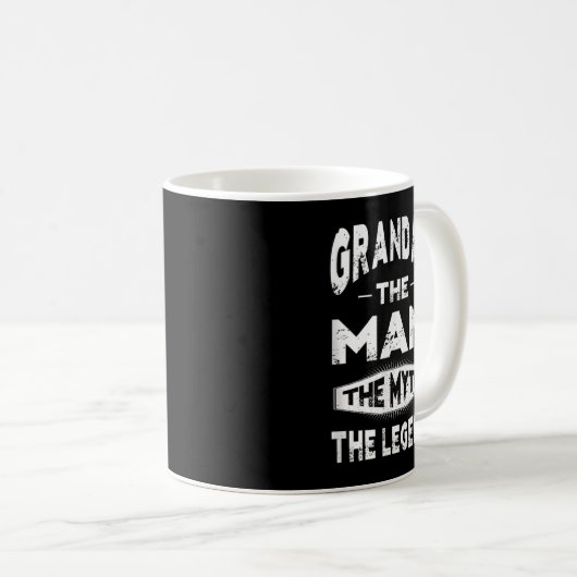 Großvater Der Mann, der Mythos, das Großvater Kaffeetasse (VorderseiteRechts)