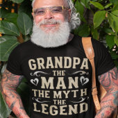 Großvater | Der Mann der Mythos der Legende Vatert T-Shirt