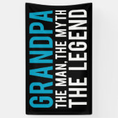 Großvater, der Mann, der Mythos, die Legende Banner (Vertikal)