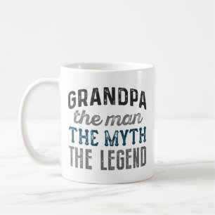 Großvater der Mann, der Mythos, die Legende Kaffeetasse