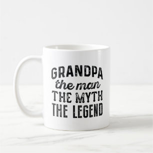 Großvater der Mann, der Mythos, die Legende Kaffeetasse