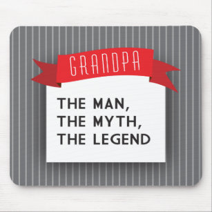 Großvater - der Mann, der Mythos, die Legende Mousepad