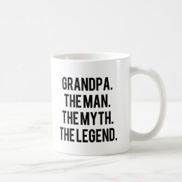 Großvater der Mann der Mythos die lustige Tasse