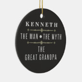 Großvater Der Mensch Der Mythos Keramik Ornament (Rechts)