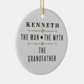 Großvater Der Mensch Der Mythos Keramik Ornament (Rechts)