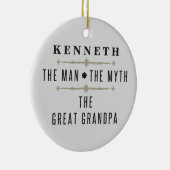 Großvater Der Mensch Der Mythos Keramik Ornament (Rechts)