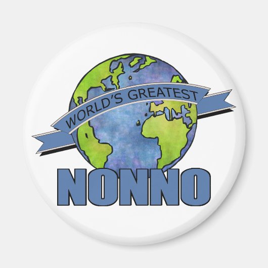 Großvater der Welt Magnet (Vorne)