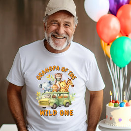 Großvater der Wildsafari zum Geburtstag T-Shirt