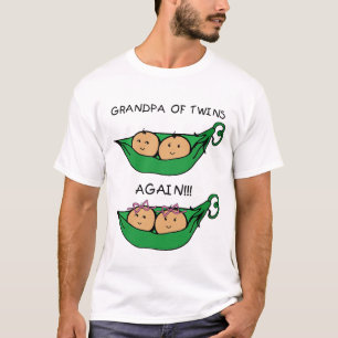Großvater der Zwillinge wieder T-Shirt
