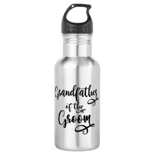 Großvater des Bräutigams Edelstahlflasche