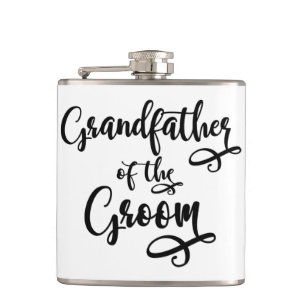 Großvater des Bräutigams Flachmann