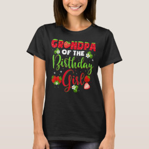 Großvater des Geburtstags für Mädchen Kinder Blume T-Shirt