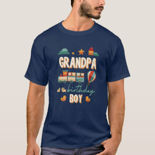 Großvater des Geburtstagsfahrerschulthemas Matchin T-Shirt