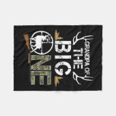 Großvater des großen Geburtstagskinder Hirschjäger Fleecedecke (Vorderseite (Horizontal))