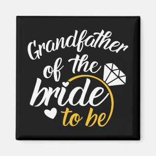 Großvater des Großen Hochzeitstages Magnet