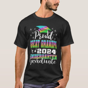 Großvater des Kindergarten Graduate 2024 Gradua T-Shirt