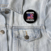 Großvater des kleinen Firecracker am 4. Juli Gran Button (Beispiel)