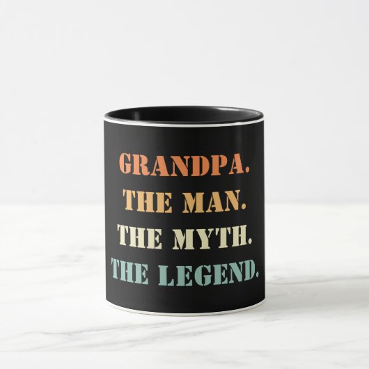 Großvater des Mannes Der Mythos Der legendäre Vate Tasse (Zentrum)