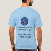 Großvater einer Transplantationsempfängers T-Shirt (Rückseite)
