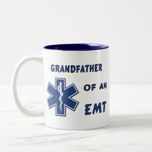 Großvater eines EMT Zweifarbige Tasse (Links)