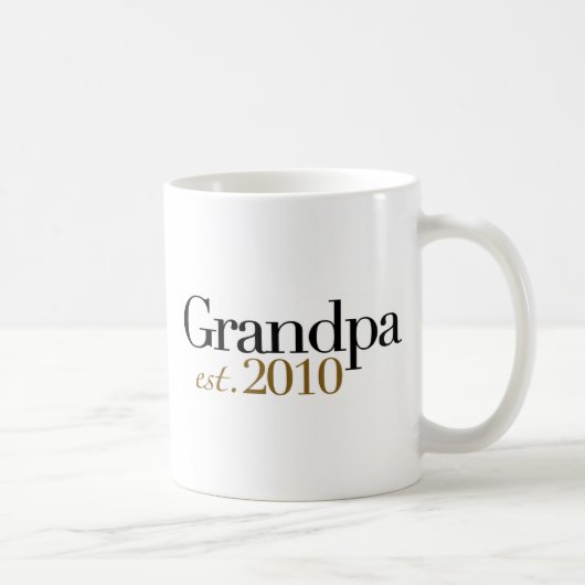 Großvater Est 2010 Kaffeetasse (Rechts)