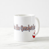 Großvater-Fischen-Tasse Kaffeetasse (VorderseiteRechts)
