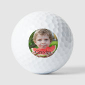 Großvater-Foto Golfball (Vorderseite)
