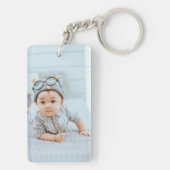 Großvater| Foto im Jahr Schlüsselanhänger (Rückseite)