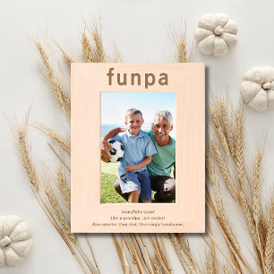 Großvater Funny Definition Etted Picture Frame Geätzte Rahmen