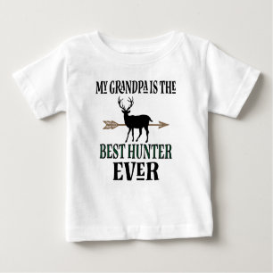 Großvater für Hirschjagd ist der beste Jäger aller Baby T-shirt