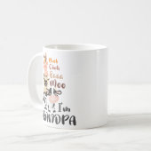 Großvater für Landtiere Kaffeetasse (Vorderseite Links)