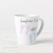 Großvater für Zwillingskündigung Milchtasse (Rechte Ecke)