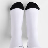 Großvater Geburtstag Personalisiertes Geschenk Socken (Oben)