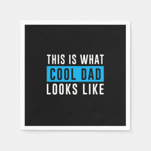 Großvater-Geschenk   Cool Dad sieht aus wie Serviette