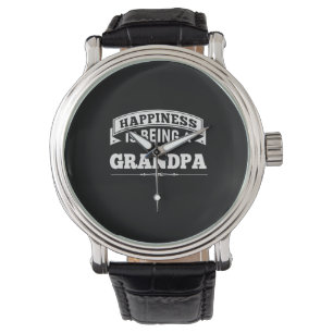 Großvater   Glück ist ein Großvater Armbanduhr