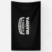 Großvater | Glück ist ein Großvater Banner (Vertikal)