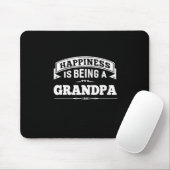 Großvater | Glück ist ein Großvater Mousepad (Mit Mouse)