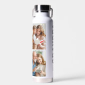 Großvater | Großvater Einfach 4 Foto Jahr Trinkflasche (Vorne)